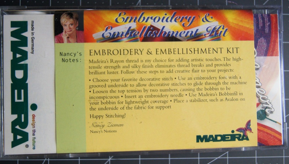 Madeira Embroidery Rayon Power SAMPLER Spools Professional Grade