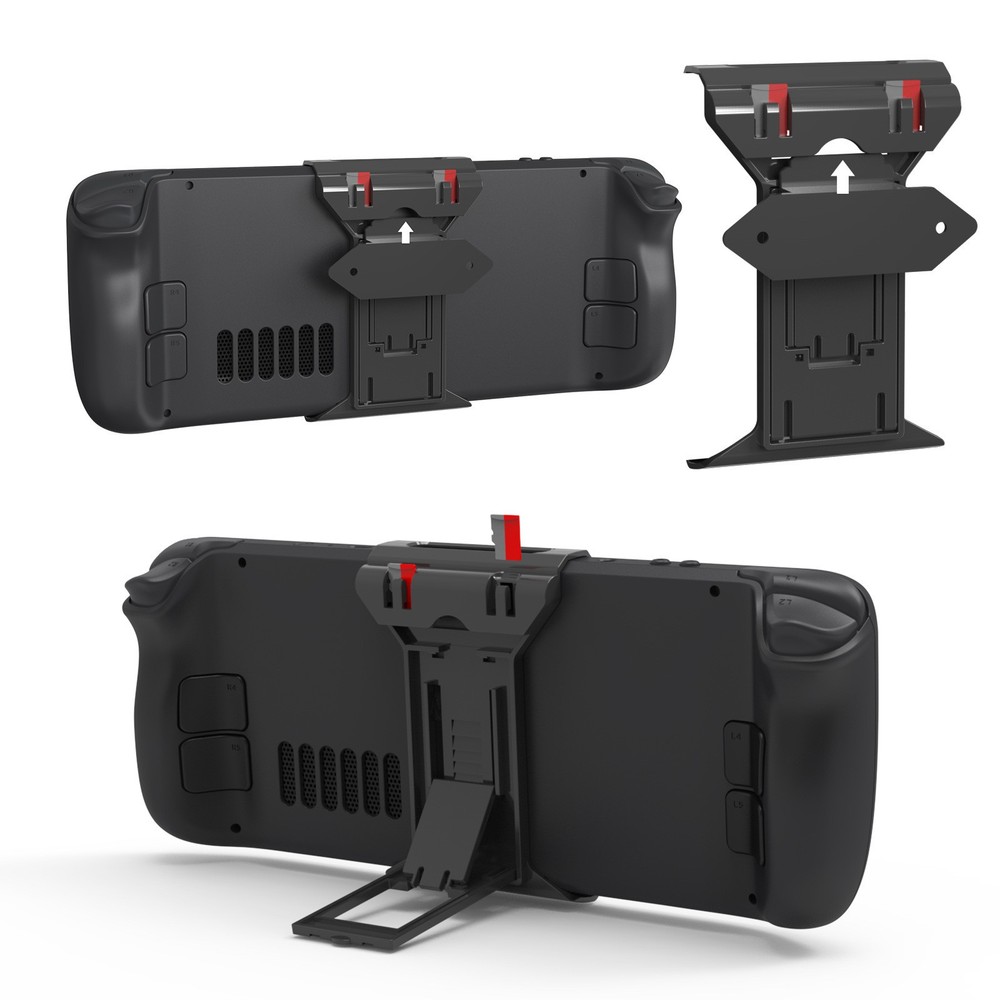 Console Desktop Holder Wall-Mounted TF Card Storage Bracket Kit For Steam Deck