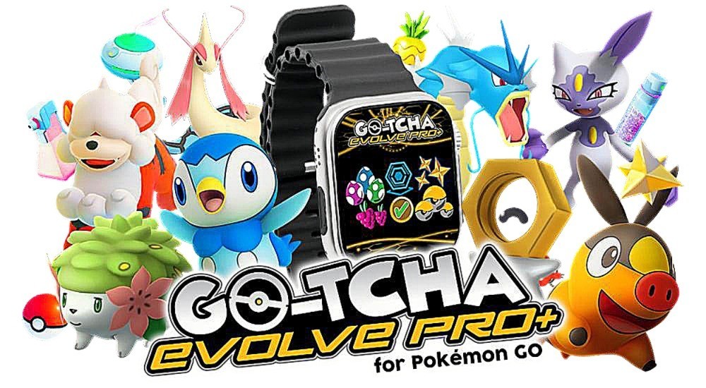 * POKEMON * GOTCHA EVOLVE PRO PLUS (BLK) AUTO CATCH - 2-4 Day Delivery