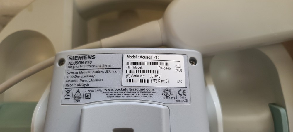 Siemens Acuson P10 with software