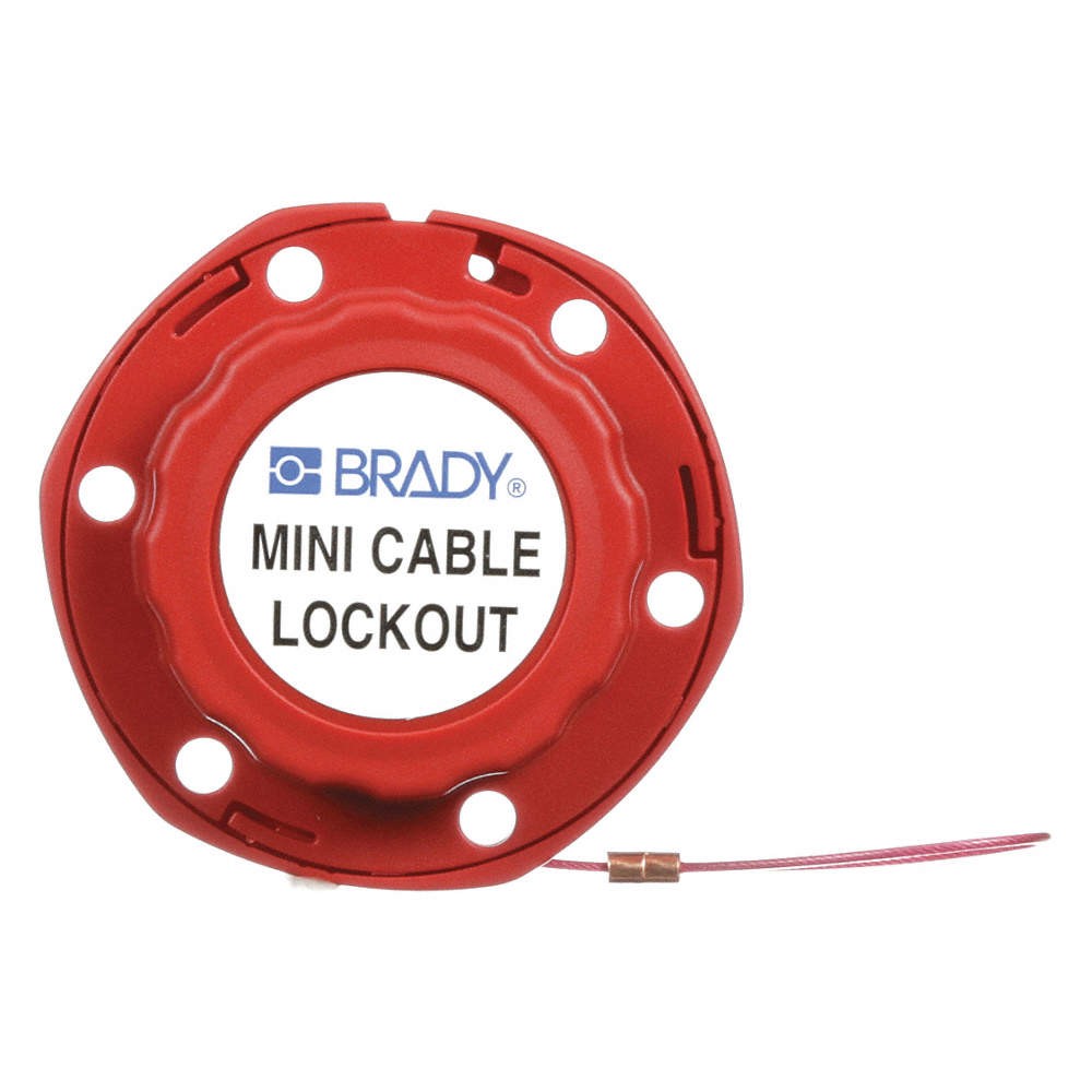 BRADY 50940 Mini Cable Lockout 5TA69