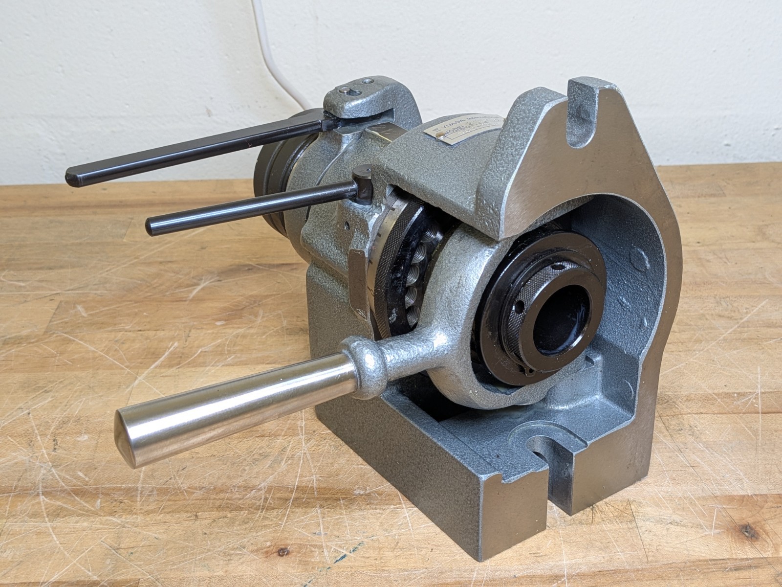 Yuasa Horizontal / Vertical 5C Collet Index Fixture 24 Increment 550-004