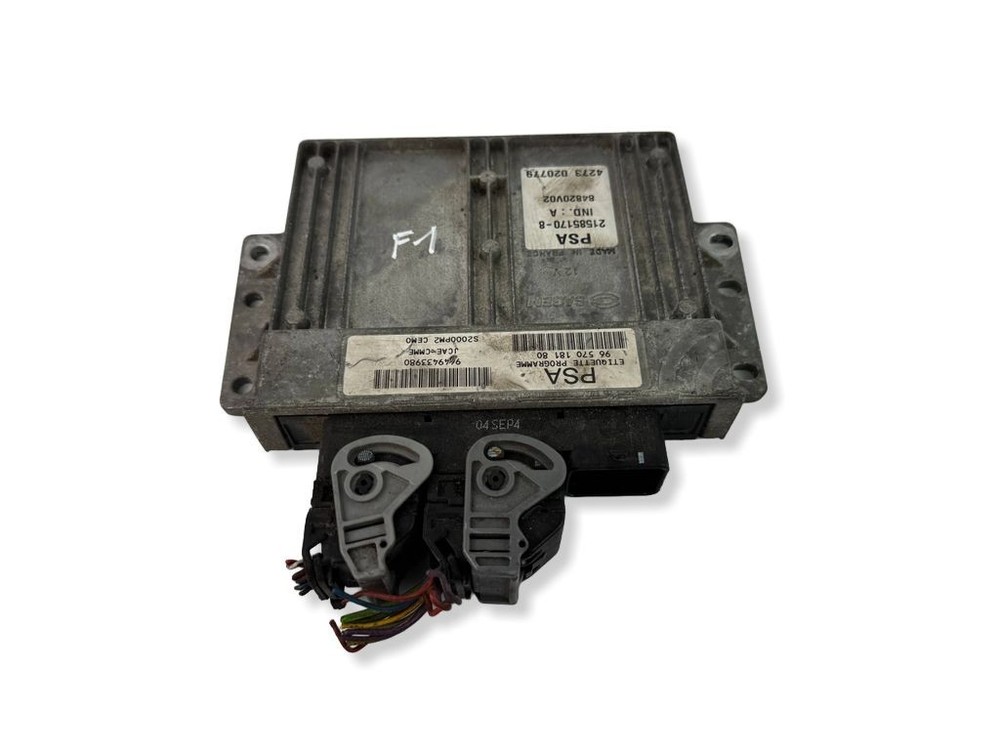Citroen C3 2006 Engine Control Module ECU 9657018180 kW BVV2653