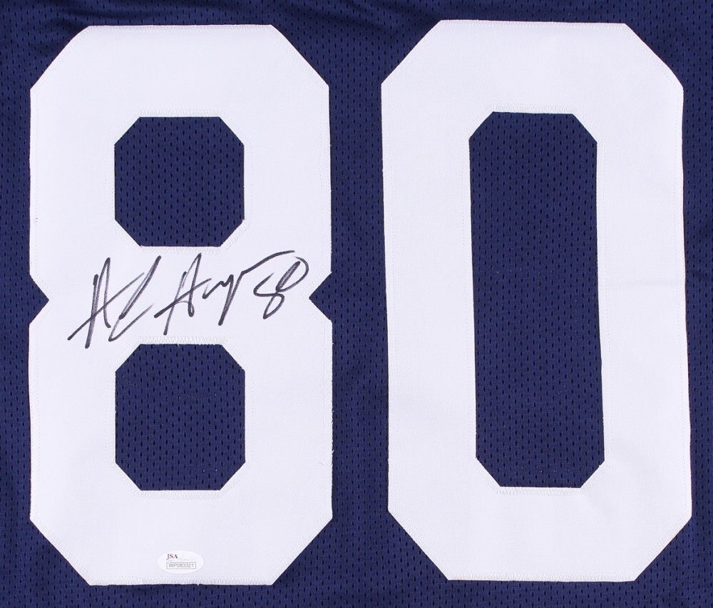 Alvin Harper #80 Signed Jersey (JSA COA)