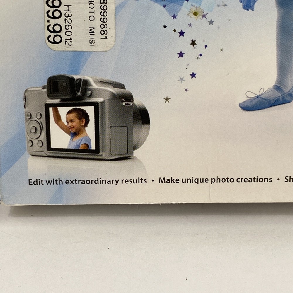 Adobe Photoshop Elements 7 Software Edit Enhance Create Share For PC With BOOK!