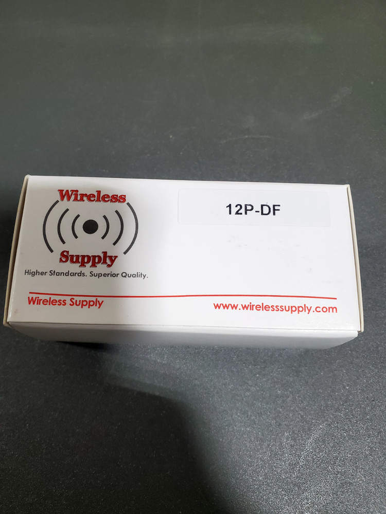 RF Connector DIN F for 1/2 Corrugated Plenum Cable