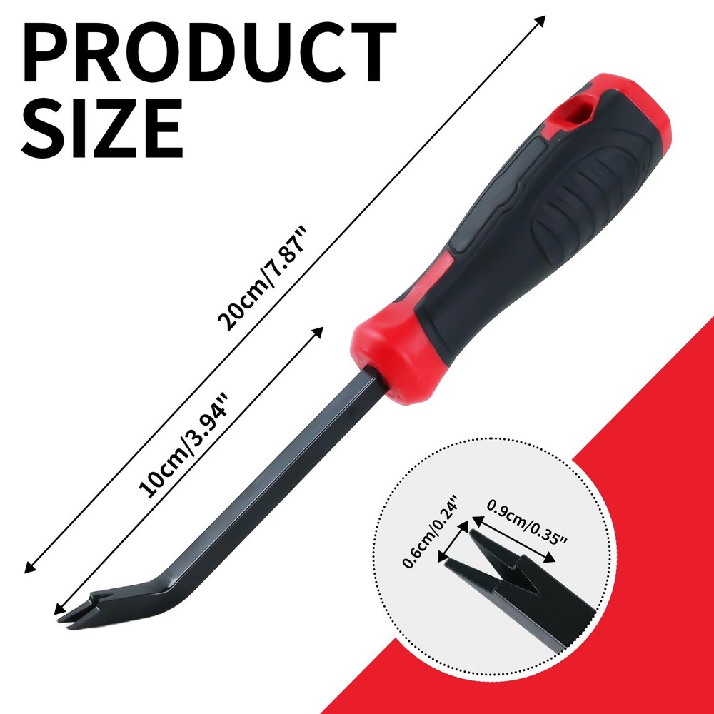 Heavy Duty Staple Remover Tool Professional Staple Tack Puller for Upholstery