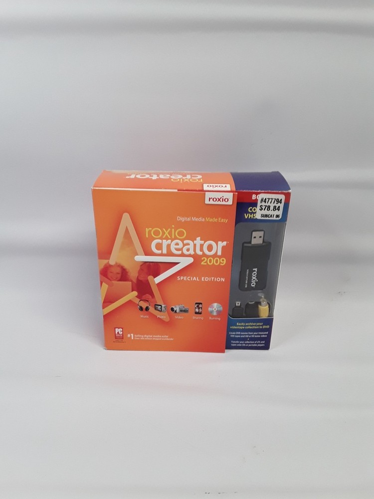 Roxio Creator 2009 Special Edition **Open Box**