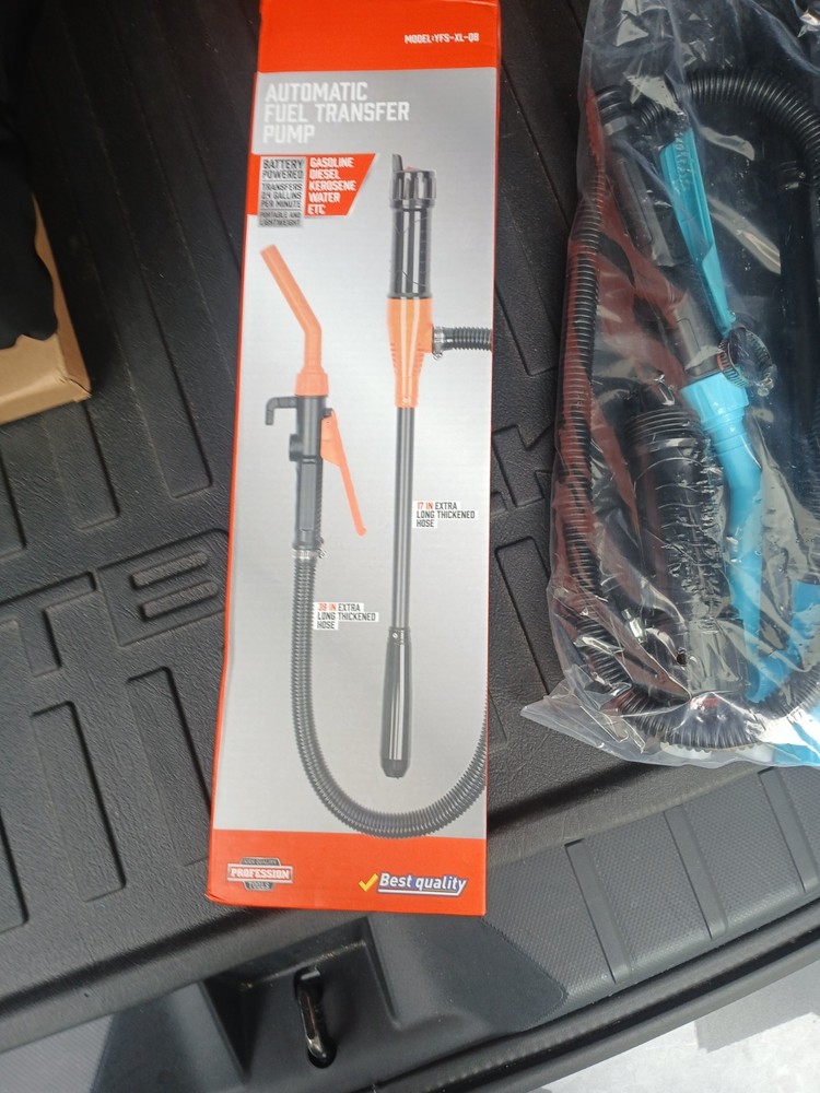 Professional Tools Automatic Fuel Transfer Pump/ New Open Box