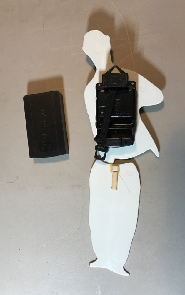 Charlie Chaplin Pendulum Leg Clock Delitone