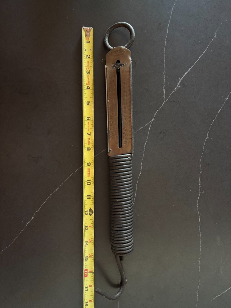 Antique Pelouze Hanging Scale