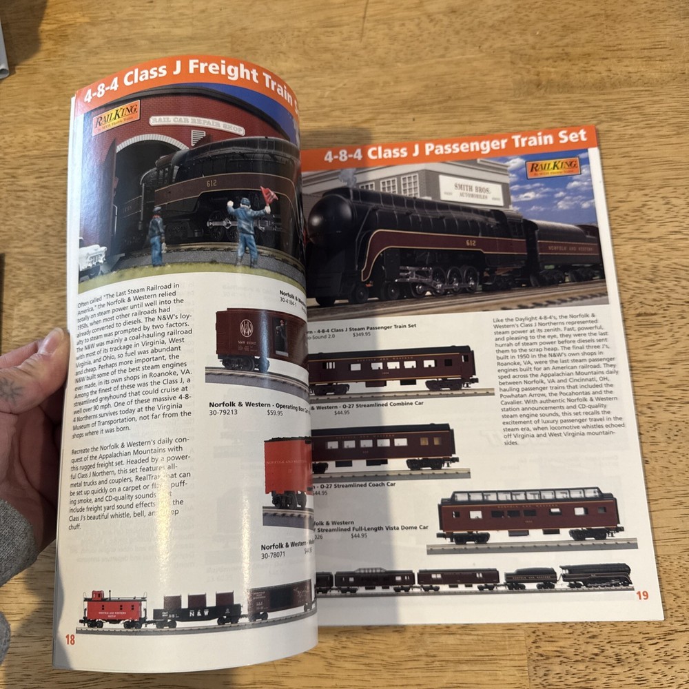 MTH Electric Train Catalog from 2008 Railking Train Sets & Accessories
