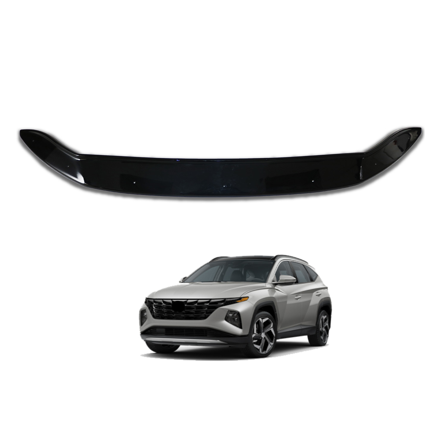 Hood Deflector Guard | Front Bug Shield Compatible for Hyundai Tucson 2022-2025