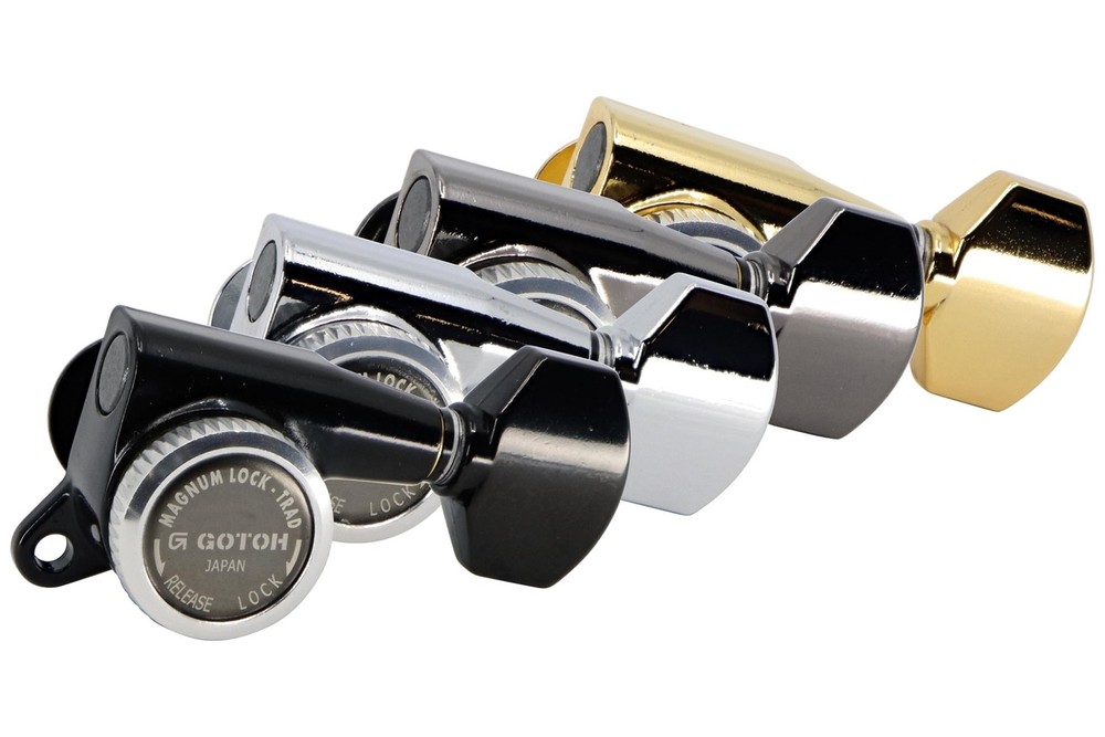 GOTOH SG381-07-MGT MG-T Locking Tuning Machine w/ Small Knobs - Individual