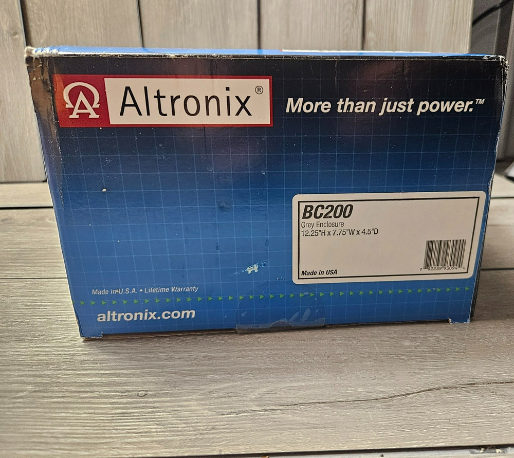 Altronix BC200 security enclosure