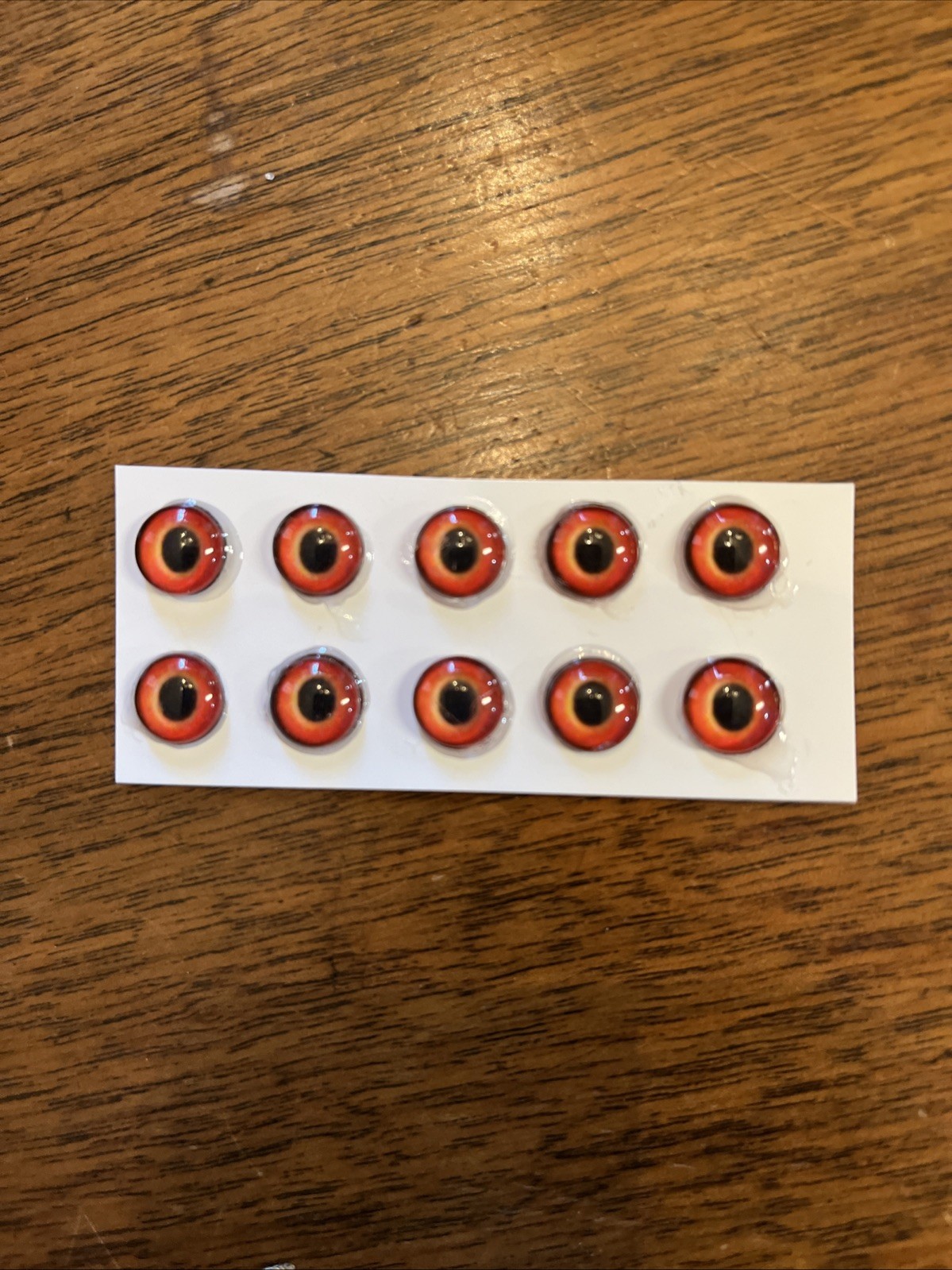 5 pair of New Concept Glass Eyes For Taxidermy And Decoy Making. 10mm  Wood Duck