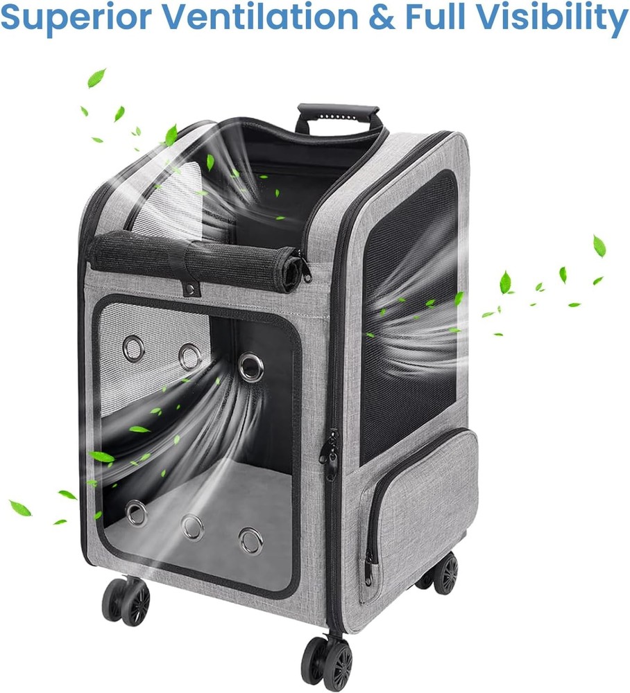 Pet Carrier Backpack Wheels