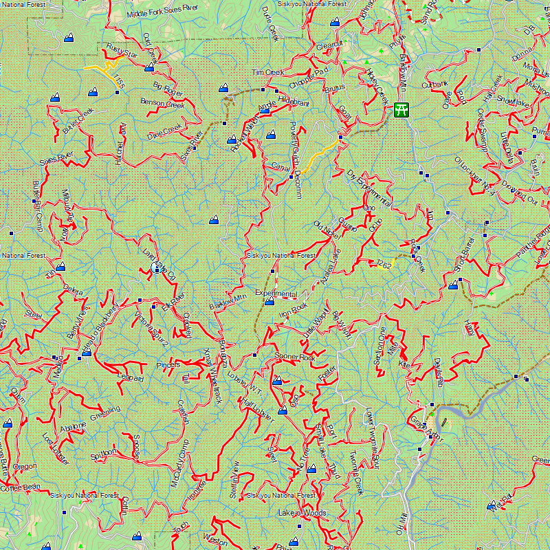 TrakMaps OHV US Northwest - Garmin GPS Map