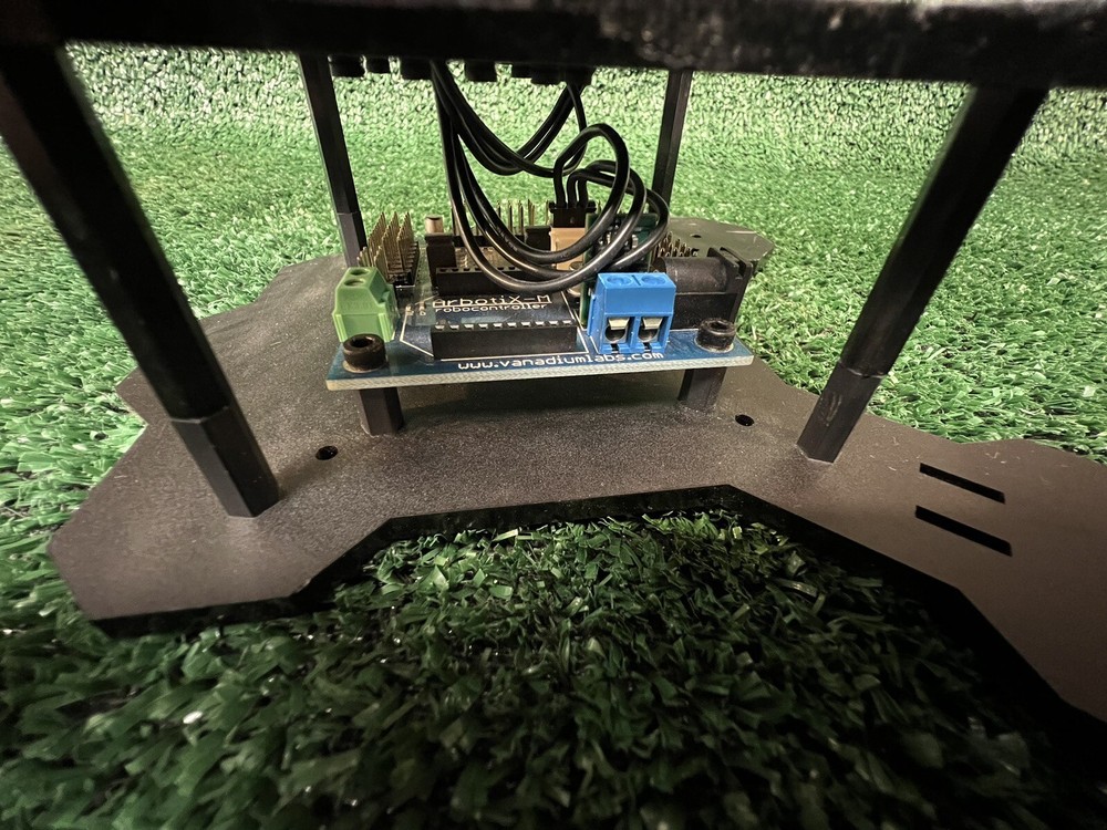 ROBOTIC ARM with Arbotix-M and Dynamixel AX-12A Servos