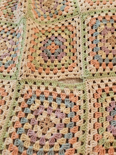 Bedspread Handmade with Bucilla Cotton