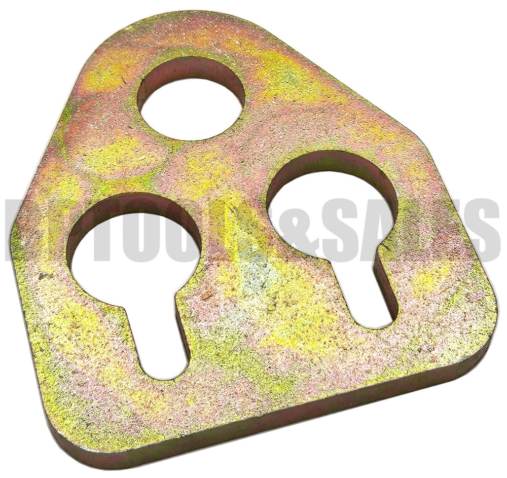 Auto Body Frame Multi-Purpose Chain Grab Lock Twin Chain Lock Pulling Plate