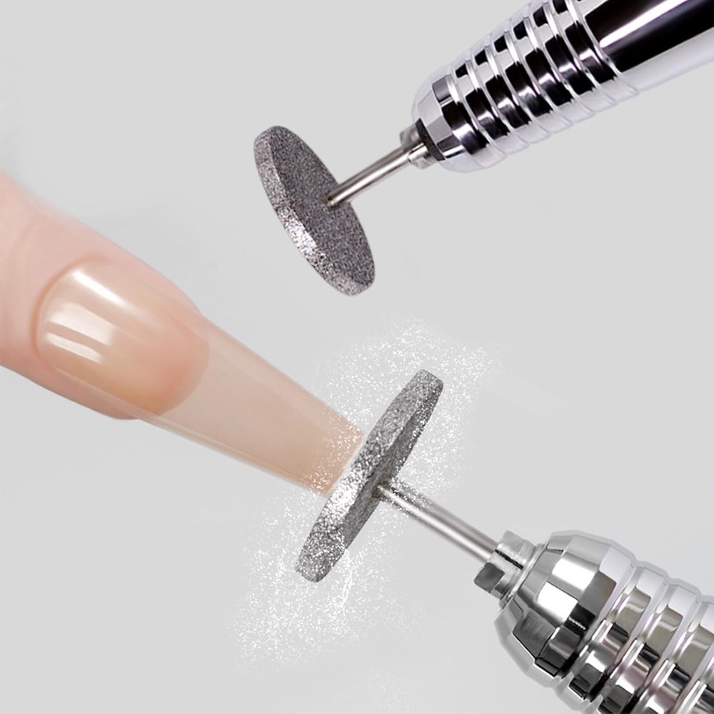 2Pcs Sanding Disc Nail Drill Bits Cuticle Bit Suitable for Most...