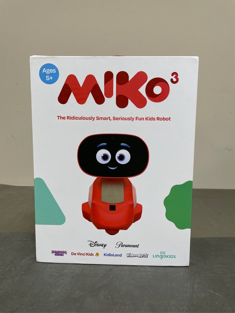 Miko 3: AI-Powered Smart Robot - Red