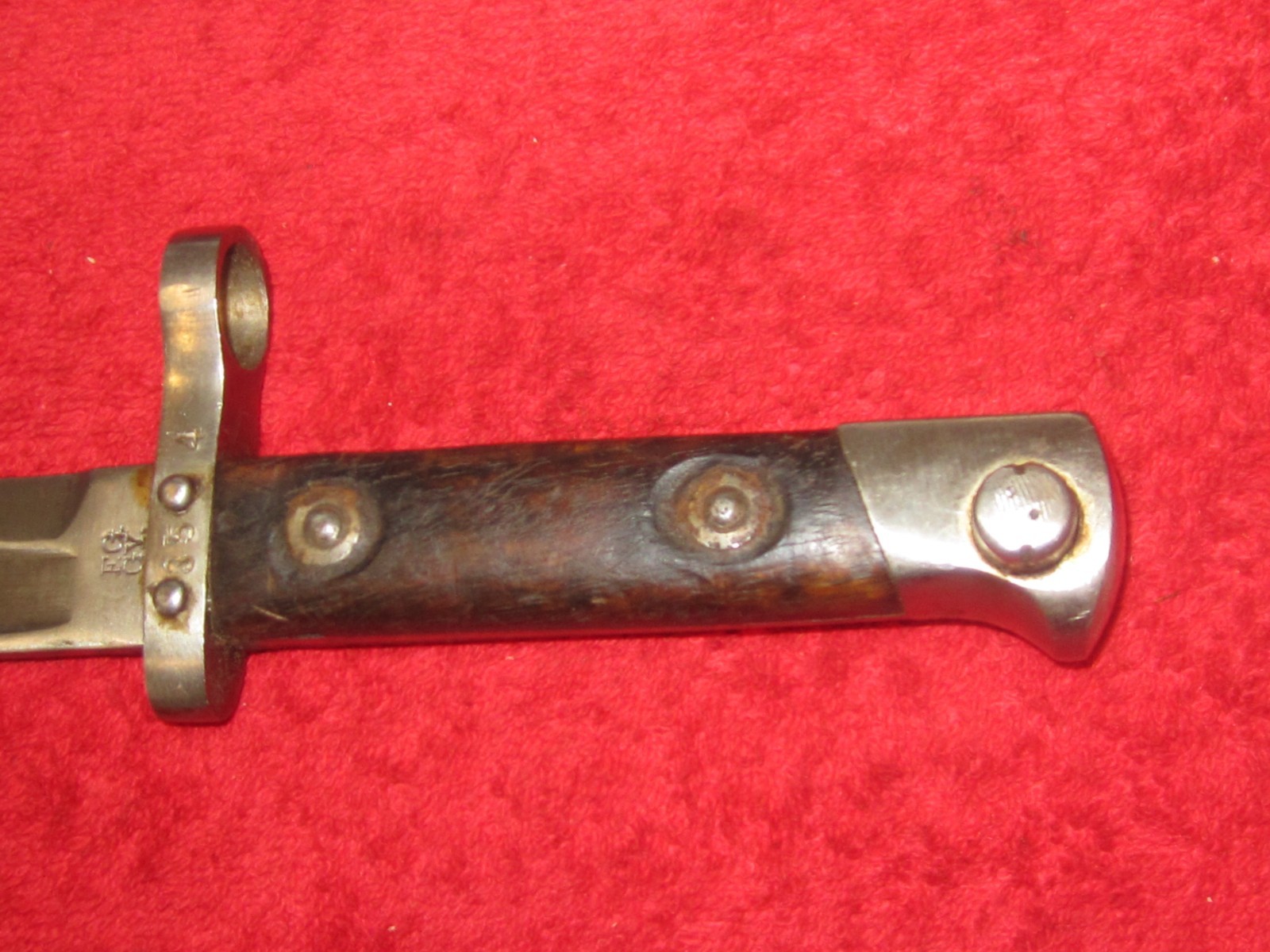 Czech VZ 24 bayonet W/Scabbard (Rare)