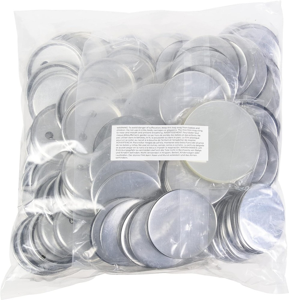 We R Memory Keepers Button Press Refills (58mm) 2 Full packs, 1 partial pack.