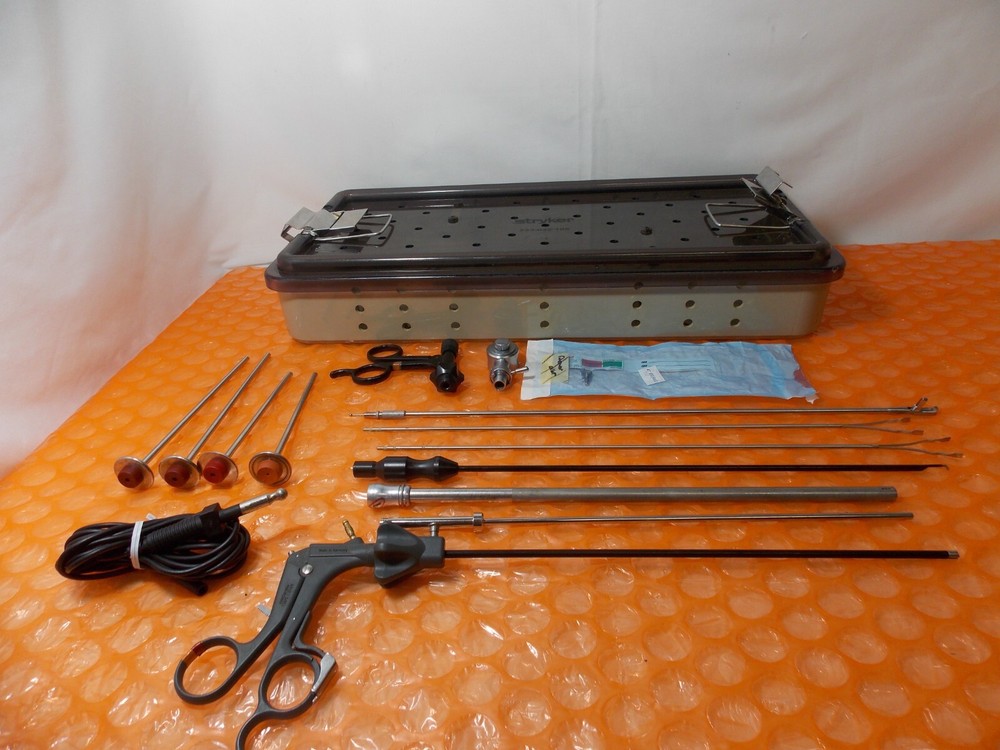 Stryker Multifunction Laparoscopic Forceps set with tray (LAM-2682)