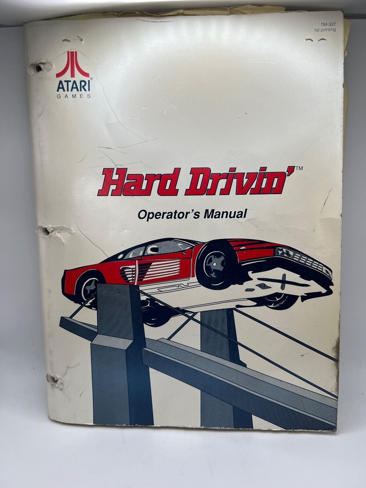 ATARI: Arcade game Manuals Collection from distributors library YOUR CHOICE