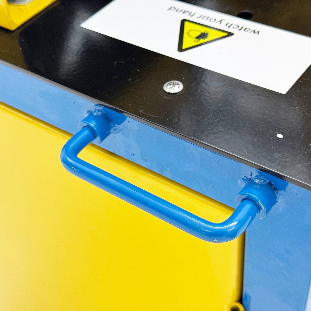 110V Electric Hydraulic Punching/Chamfering/Cutting Angle Iron Processing Machin