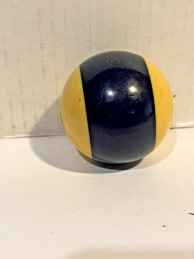 # 10 Billiard Pool Ball, 2 1/4" Diameter, Standard Stripe Blue