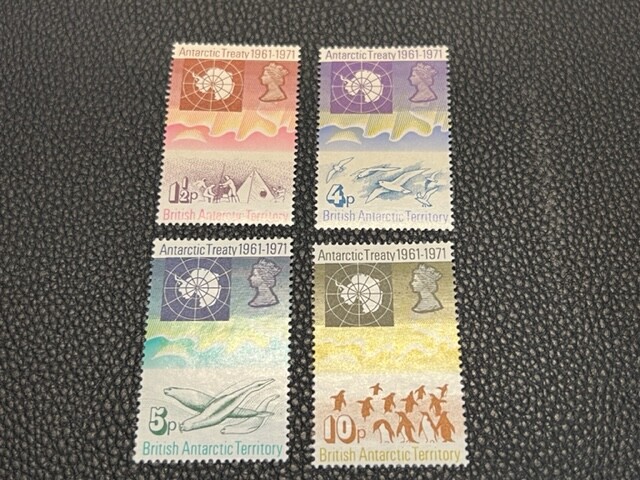 British Antarctic Territory 39-42 MH