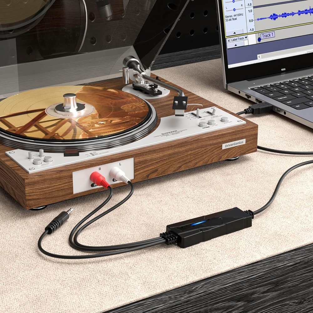DriverGenius AudioXfer Series | USB Audio Capture Card Device | Convert Analog C