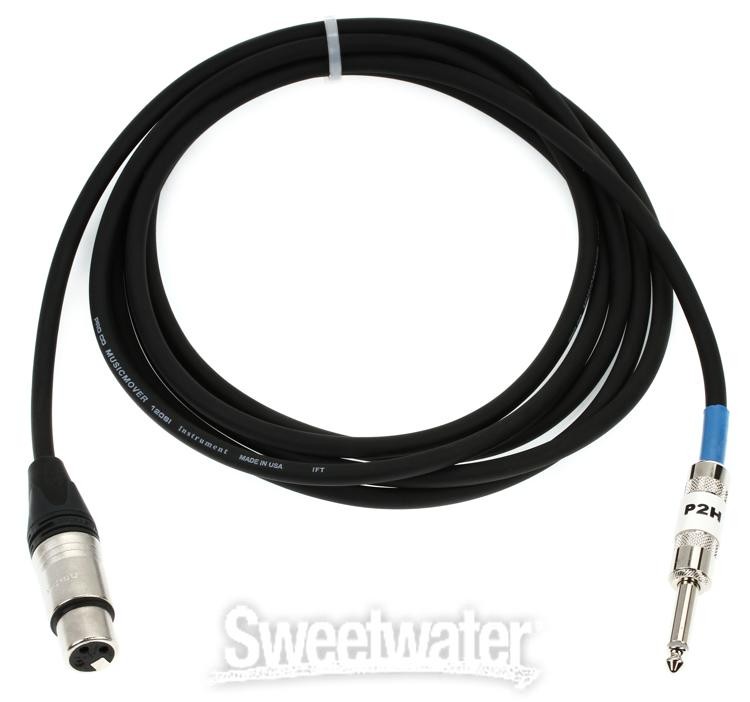 Pro Co EXH-10 XLRF - TS Cable - 10'