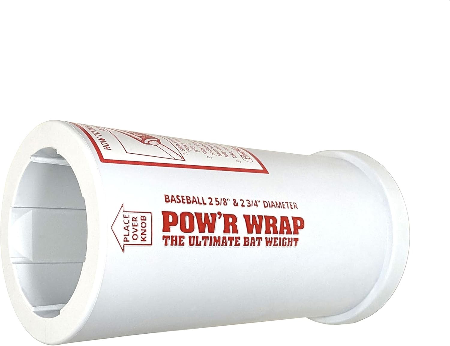 Pow'r Wrap Baseball Bat Weight Sleeve Trainer 24 oz - Made in the USA