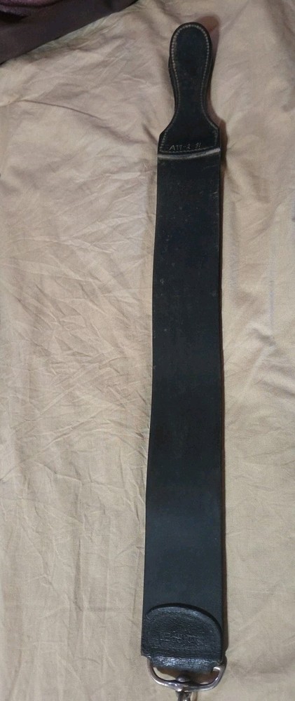 3 Vintage Barber Strops -