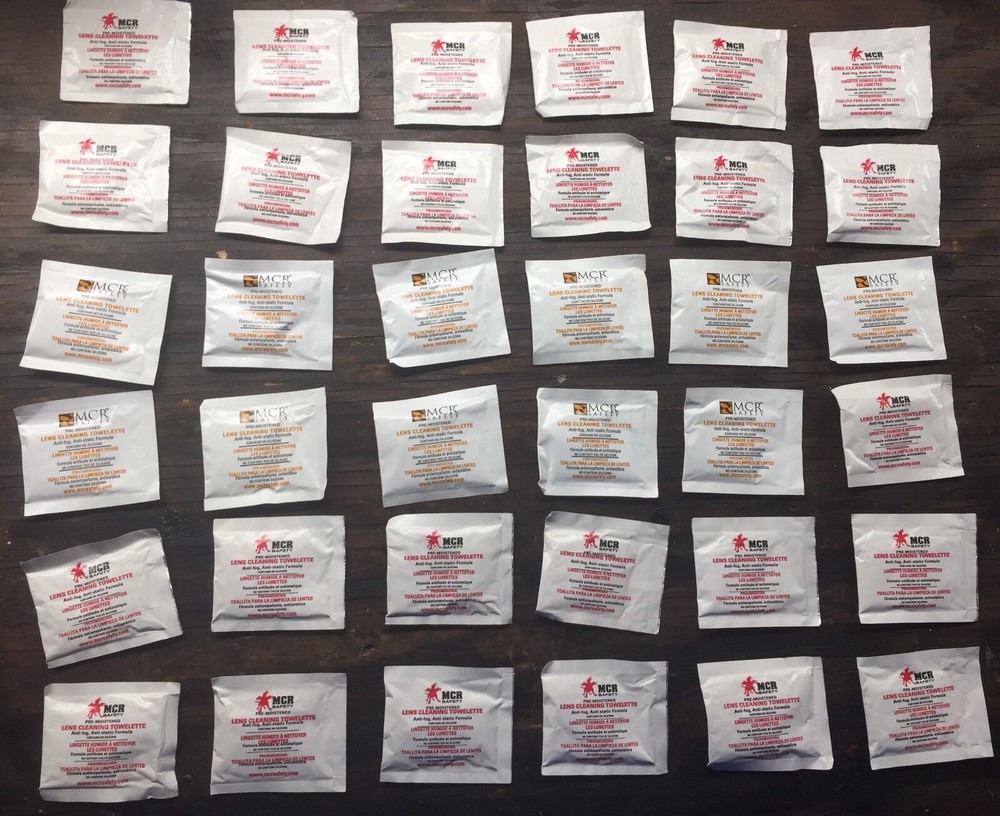 Lens Cleaning Wipes. 36 Total