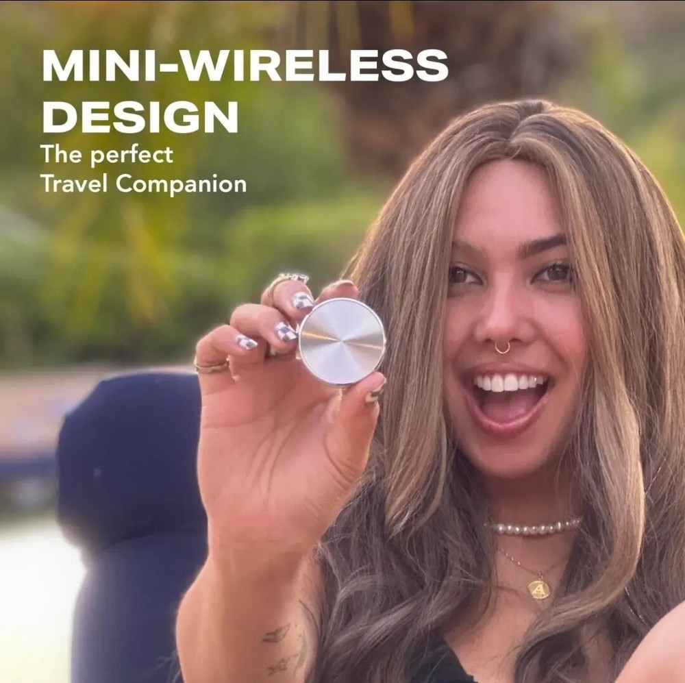 Bone Conduction, Turn Anything Into A Speaker! Mini Bluetooth, Portable, Vibrati