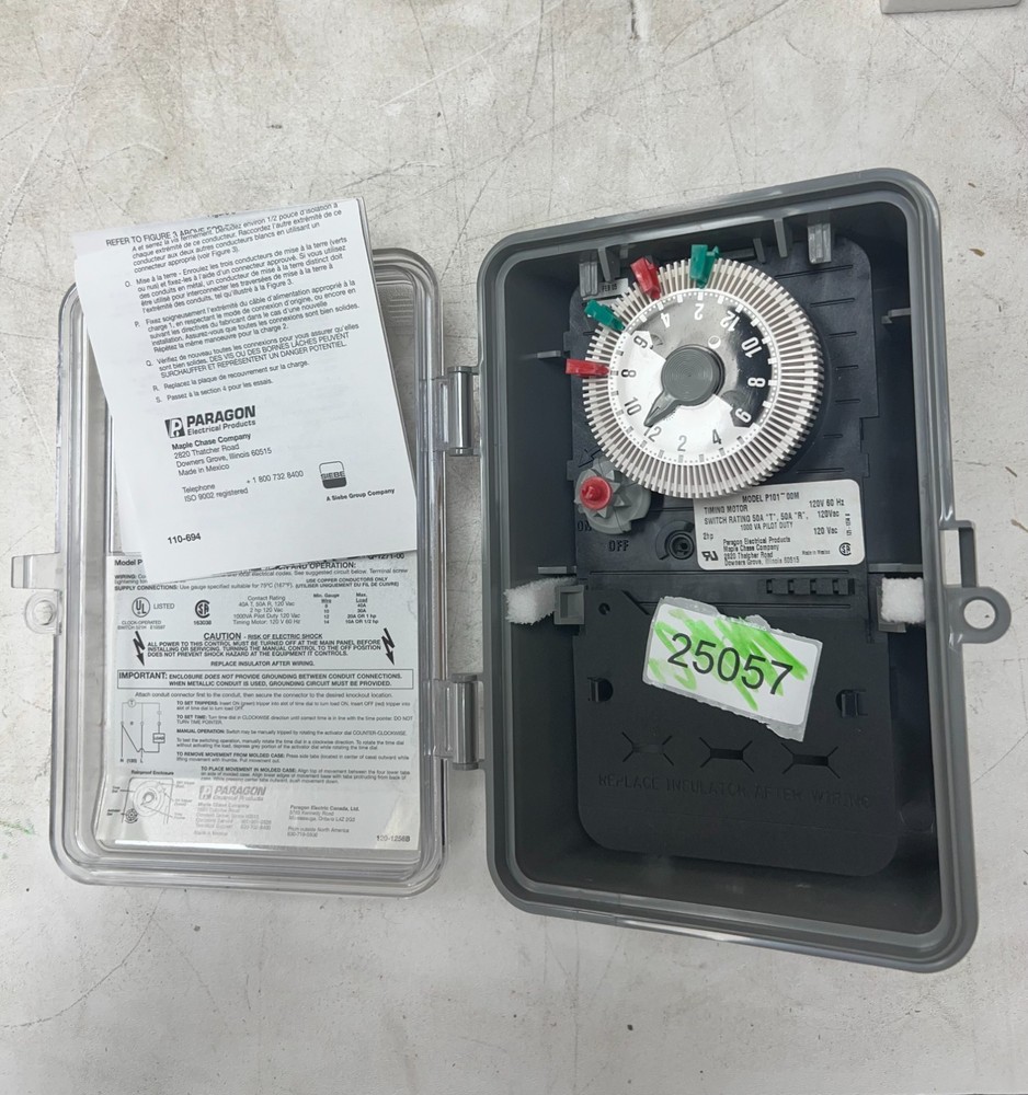 Paragon P101-00PC-RT 24 Hour Time Switch