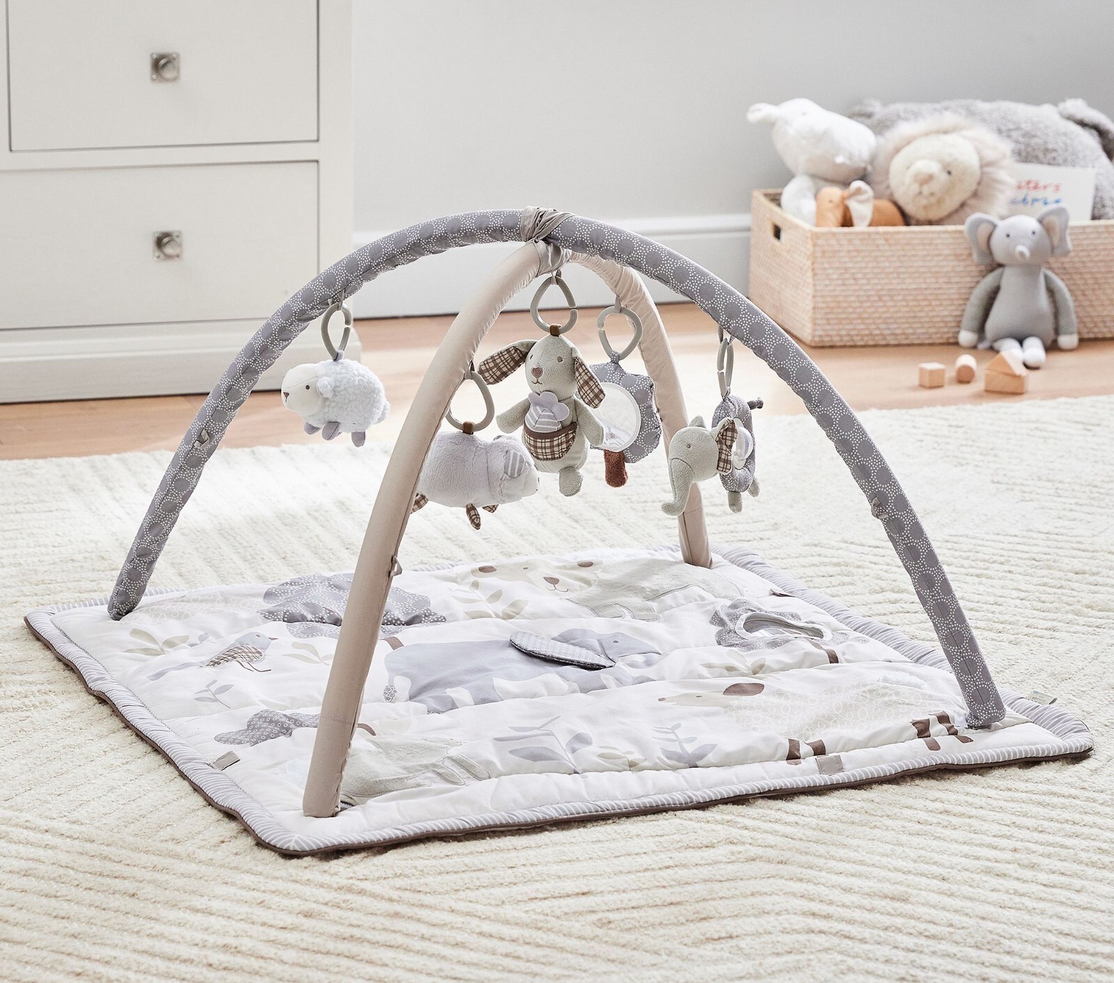 Pottery Barn Kids Skip Hop x Pottery Barn Kids Animal Friends Activity Gym NEW