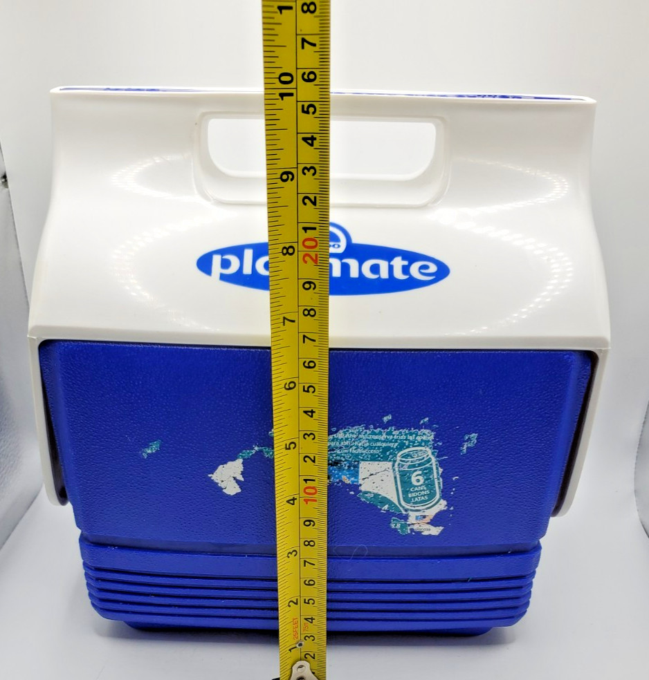Igloo Playmate Blue Mini Cooler 6 Cans Hard Sided