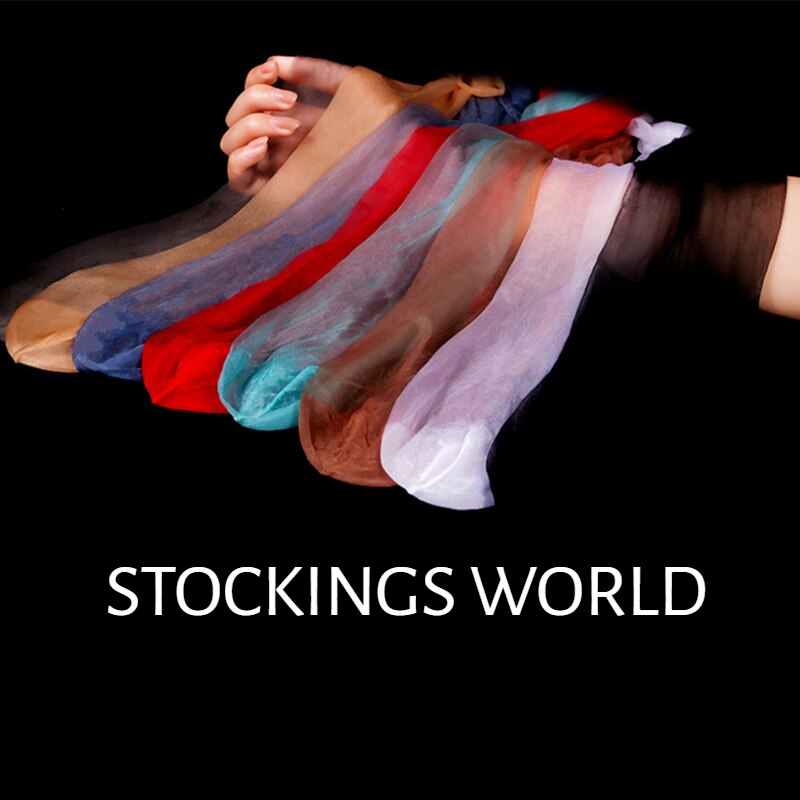 100% Nylon Non Stretch Stockings Seamless 5 Denier Medium Various Colours NEW