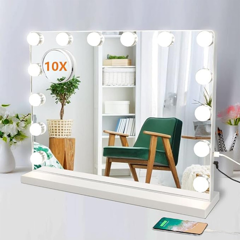 Vanity Light, Hollywood Style Led Vanity Mirror Light Kit 10 Dimmable Bulbs