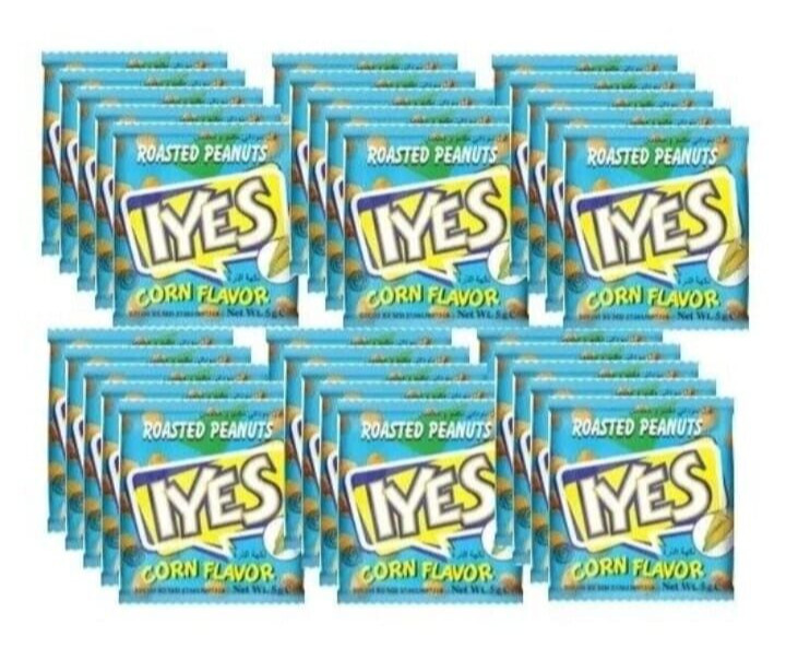 30  Packet X  IYES  Roasted  Peanuts  Corn  flavour  ( 5 Gram )  فستق بنكهةالذرة