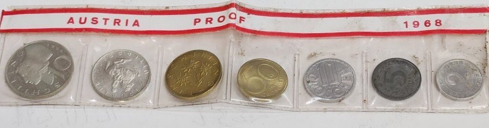 1968 Austria Proof Set