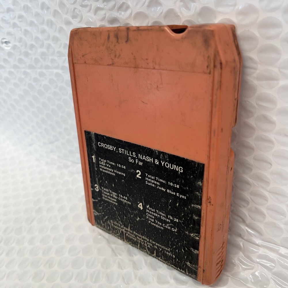Crosby, Stills, Nash & Young / So Far 1974 Atlantic 8 Track Tape
