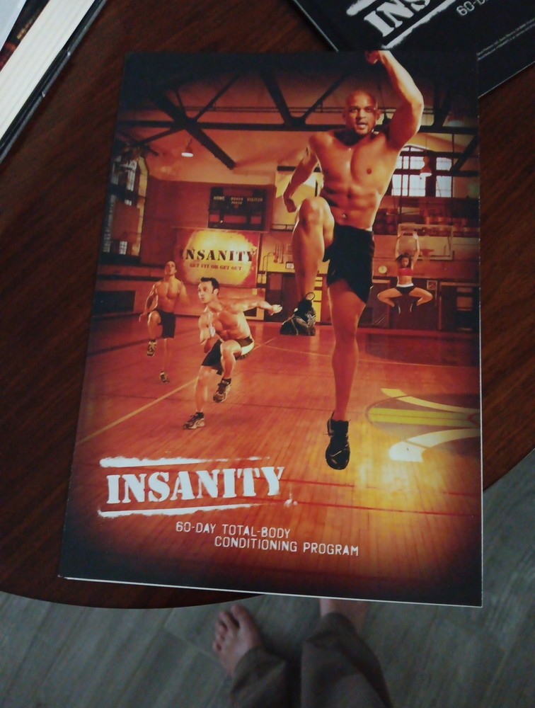 Insanity CD Workout Set Everything You Need To Get In Shape