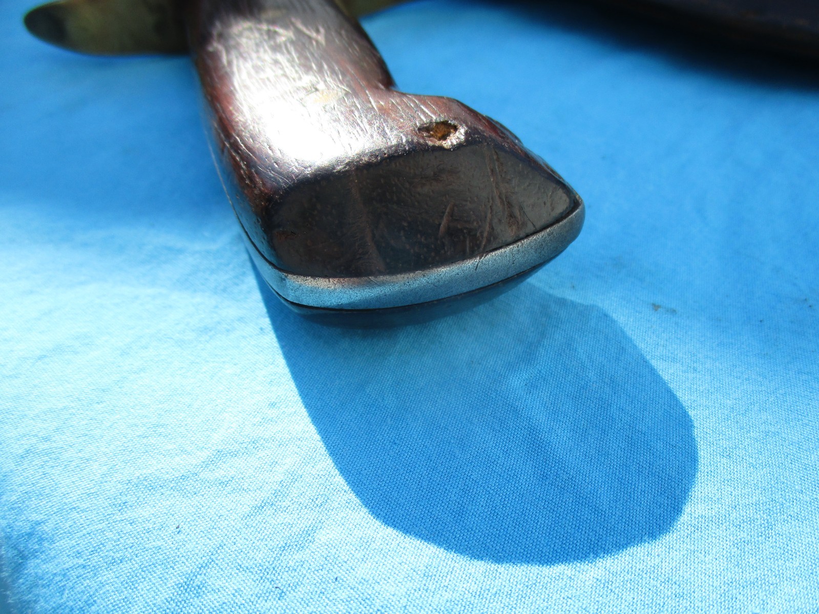 Vintage Western Bowie Knife 1960s Vietnam Era Old Used (Not Marked W49)